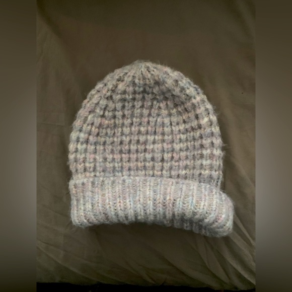 Maeve purple with metallic knit beanie - Picture 1 of 2